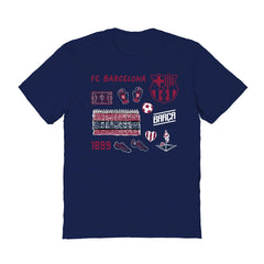 Barcelona Vive La Fete Women's Impressions Icons T-Shirt