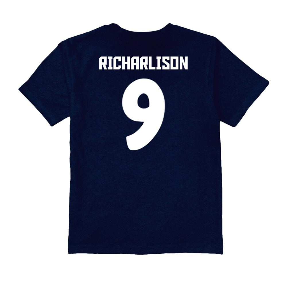 Richarlison Tottenham Hotspur Vive La Fete Youth Player Name & Number Color Badge T-Shirt Sale - Navy