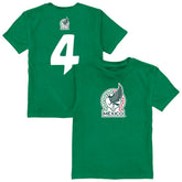 Edson Álvarez Mexico National Team Vive La Fete Youth Player Name & Number Color Badge T-Shirt
