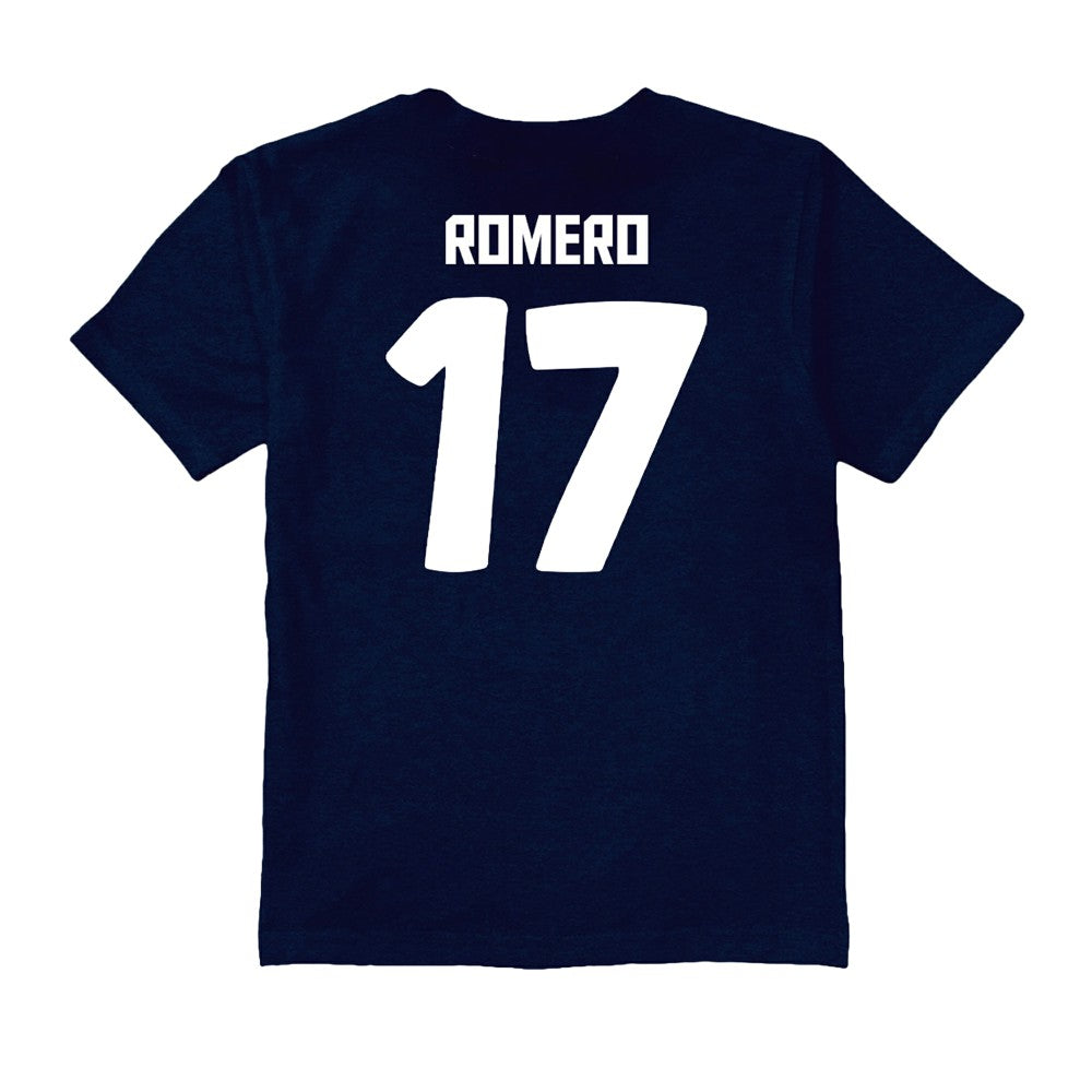 Cristian Romero Tottenham Hotspur Vive La Fete Toddler Player Name & Number Color Badge T-Shirt Sale - Navy