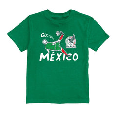 Raúl Jiménez Mexico National Team Vive La Fete Youth Player Name & Number Chilena Style T-Shirt