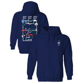 France National Team Vive La Fete Women's Soccer Field Fleece Hood