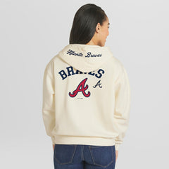 Atlanta Braves WEAR by Erin Andrews Women's Full-Zip Hoodie - MLB Hoodies