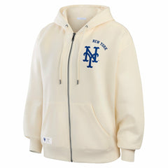 New York Mets WEAR by Erin Andrews Women's Full-Zip Hoodie - MLB Hoodies