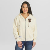 San Francisco Giants WEAR by Erin Andrews Women's Full-Zip Hoodie - MLB Hoodies