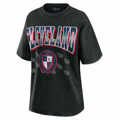 Cleveland Guardians WEAR by Erin Andrews Women's Oversized Boyfriend T-Shirt - MLB T-shirts