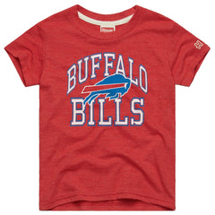 Buffalo Bills Homage Youth Arch Tri-Blend T-Shirt | NFL New