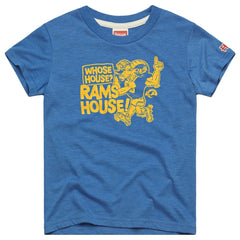 Los Angeles Rams Homage Youth Whose House Mascot Tri-Blend T-Shirt | NFL Online