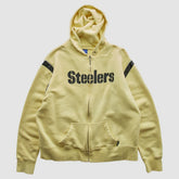 Pittsburgh Steelers Reebok 2000s Hooded Full Zip Sweatshirt | NFL Online