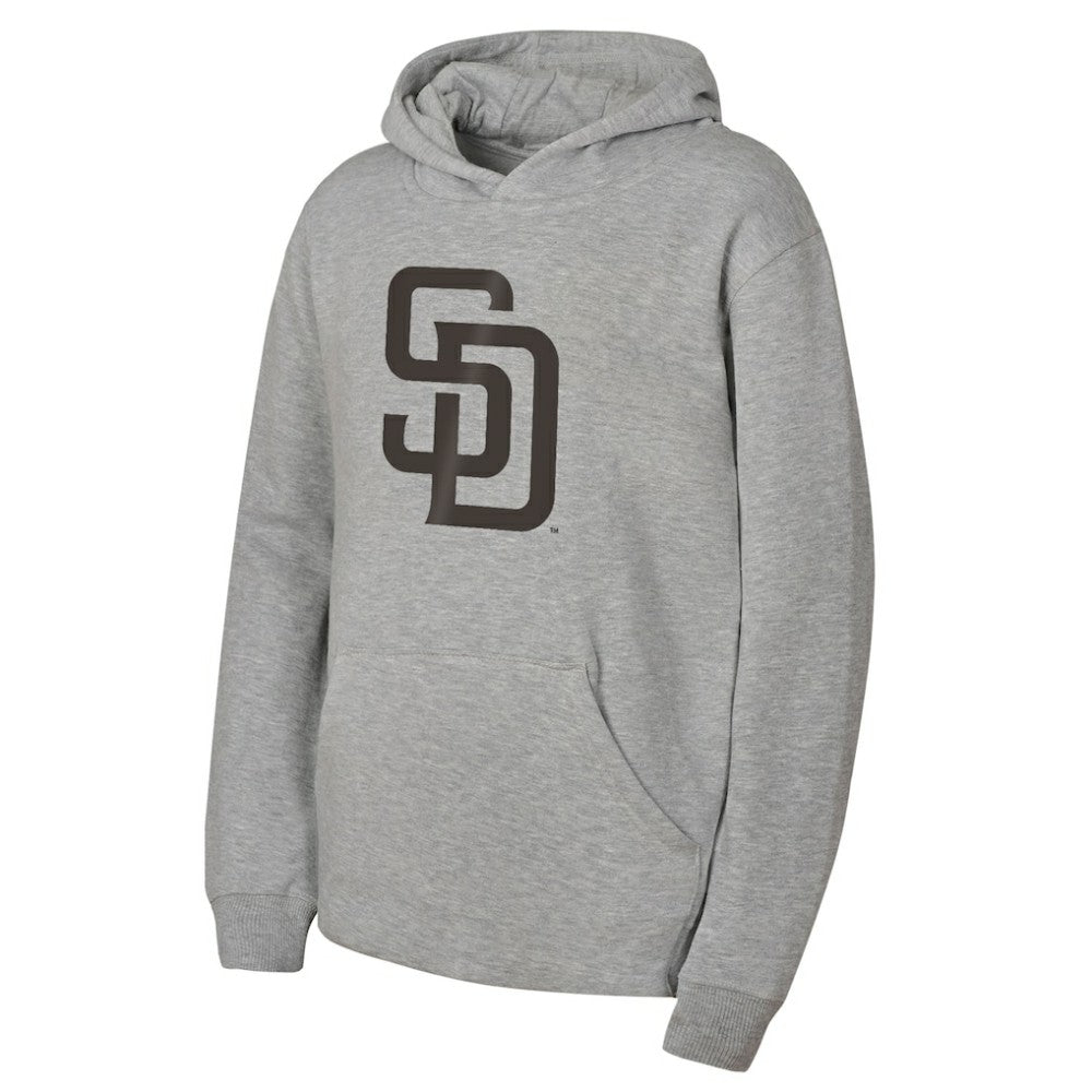 San Diego Padres Outerstuff Youth Primary Logo Fleece Hoodie - MLB Hoodies