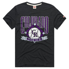 Colorado Rockies Homage Tri-Blend Hyperlocal T-Shirt - MLB T-shirts