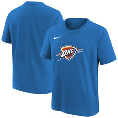 Blue Oklahoma City Thunder Youth Team Essential Logo T-Shirt | NBA