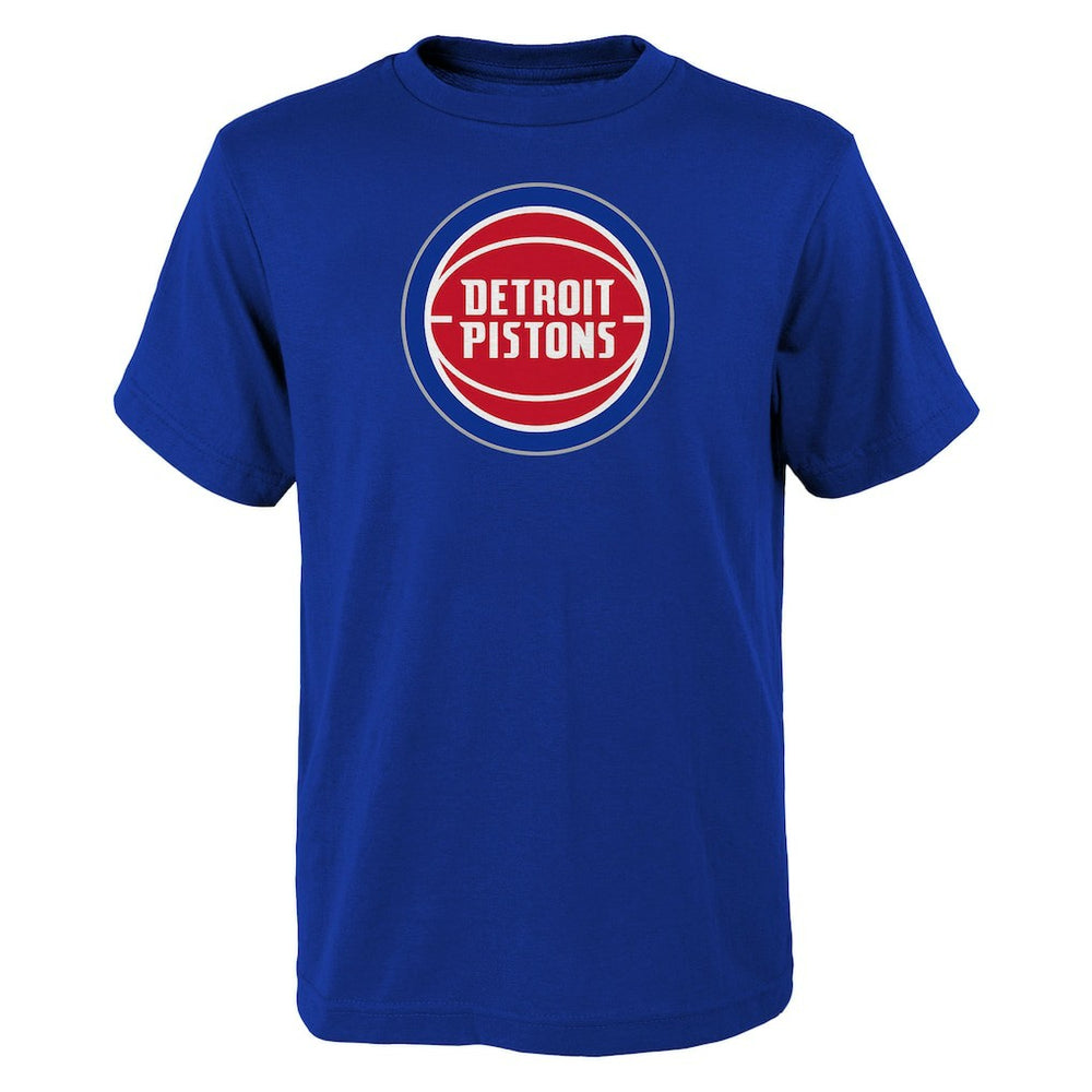 Royal Detroit Pistons Outerstuff Youth Primary Logo T-Shirt sale | NBA