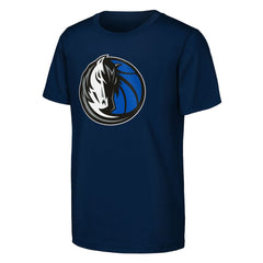 Navy Dallas Mavericks Outerstuff Youth Primary Logo T-Shirt sale | NBA
