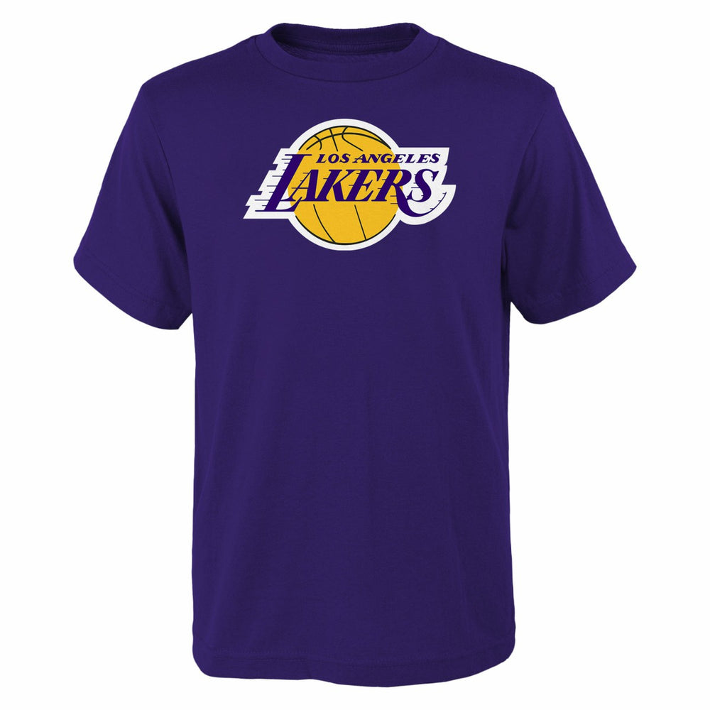 Purple Los Angeles Lakers Outerstuff Youth Primary Logo T-Shirt | NBA