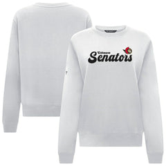 Ottawa Senators Levelwear Women's Yvette Big Script Tri-Blend Sweatshirt - NHL Sweatshirts