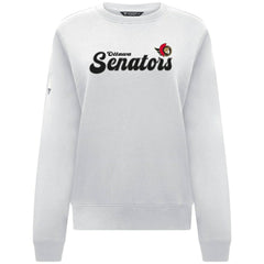 Ottawa Senators Levelwear Women's Yvette Big Script Tri-Blend Sweatshirt - NHL Sweatshirts