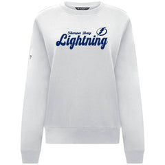 Tampa Bay Lightning Levelwear Women's Yvette Big Script Tri-Blend Sweatshirt - NHL Sweatshirts