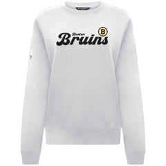 Boston Bruins Levelwear Women's Yvette Big Script Tri-Blend Sweatshirt - NHL Sweatshirts