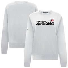 Carolina Hurricanes Levelwear Women's Yvette Big Script Tri-Blend Sweatshirt - NHL Sweatshirts