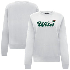 Minnesota Wild Levelwear Women's Yvette Big Script Tri-Blend Sweatshirt - NHL Sweatshirts
