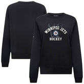 Winnipeg Jets Levelwear Women's Yvette Limelight Big Letter Sweatshirt - NHL Sweatshirts