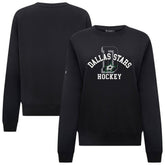 Dallas Stars Levelwear Women's Yvette Limelight Big Letter Sweatshirt - NHL Sweatshirts