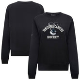 Vancouver Canucks Levelwear Women's Yvette Limelight Big Letter Sweatshirt - NHL Sweatshirts