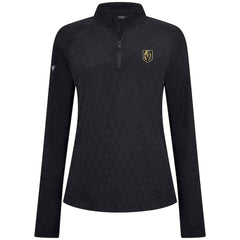 Vegas Golden Knights Levelwear Women's Spike Raglan Quarter-Zip Top - NHL