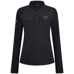 Washington Capitals Levelwear Women's Spike Raglan Quarter-Zip Top - NHL