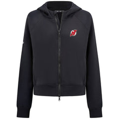 New Jersey Devils Levelwear Women's Judd Raglan Full-Zip Hoodie - NHL Jerseys