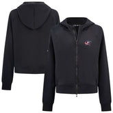 Columbus Blue Jackets Levelwear Women's Judd Raglan Full-Zip Hoodie - NHL Hoodies