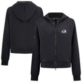 Colorado Avalanche Levelwear Women's Judd Raglan Full-Zip Hoodie - NHL Hoodies
