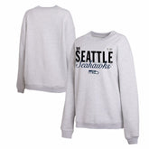 Seattle Seahawks WEAR by Erin Andrews Women's Super Bowl LX Fleece Sweatshirt | NFL Sale