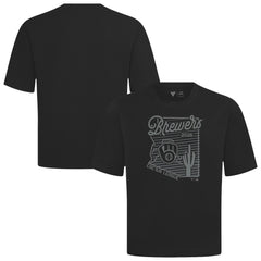 Milwaukee Brewers Levelwear Sunrise Luxe Signature Knit T-Shirt - MLB T-shirts