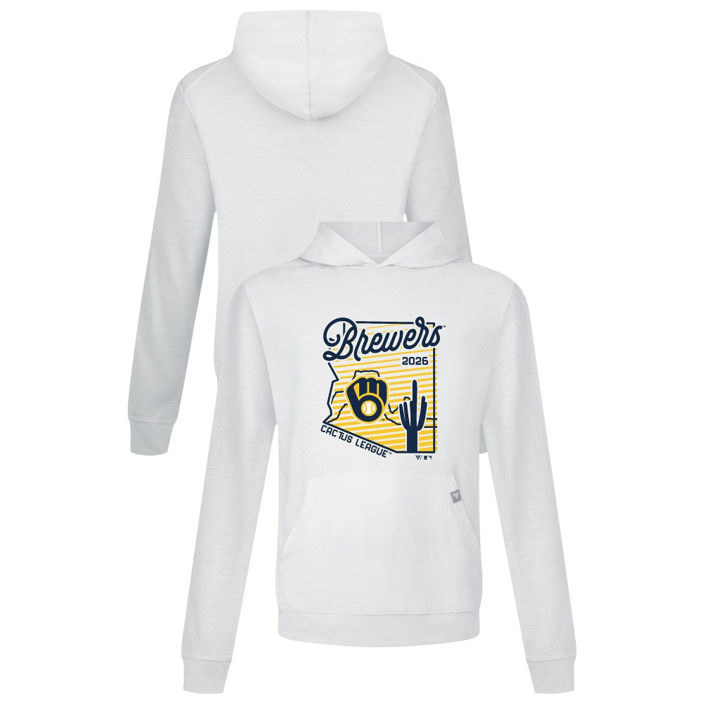 Milwaukee Brewers Levelwear Sunrise Relay Hoodie - MLB Hoodies