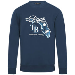 Tampa Bay Rays Levelwear Zane Sunrise Sweatshirt - MLB Sweatshirts