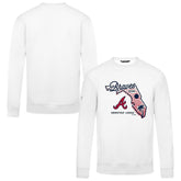 Atlanta Braves Levelwear Zane Sunrise Sweatshirt - MLB Sweatshirts