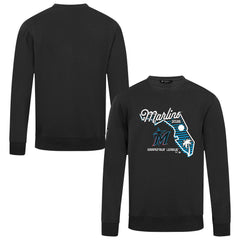 Miami Marlins Levelwear Zane Sunrise Sweatshirt - MLB Sweatshirts