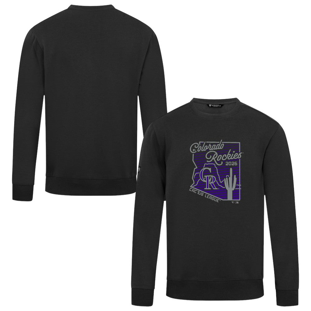 Colorado Rockies Levelwear Zane Sunrise Sweatshirt - MLB Sweatshirts