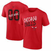 Red Chicago Bulls Big & Tall Hustle Personalized Name & Number T-Shirt sale | NBA