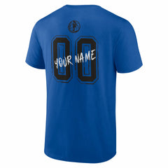 Blue Dallas Mavericks Big & Tall Hustle Personalized Name & Number T-Shirt sale | NBA