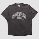 Black San Antonio Spurs CSA 2000s T-shirt | NBA