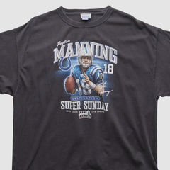 Indianapolis Colts Payton Manning Super Bowl XLI Reebok 2000s T-shirt | NFL Discount