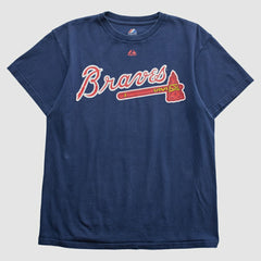 Atlanta Braves Majestic 2000s T-shirt - MLB T-shirts