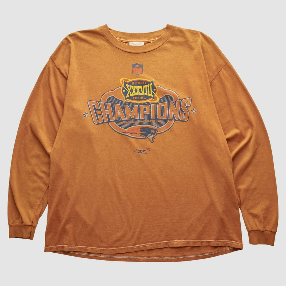 New England Patriots Reebok 2004 Long Sleeve T-shirt | NFL US