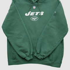 New York Jets Reebok 2000s Hooded Pullover Sweatshirt | NFL US