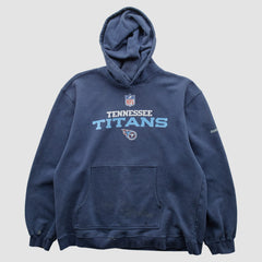 Tennessee Titans Reebok 2000s Hooded Pullover Sweatshirt | NFL Discount