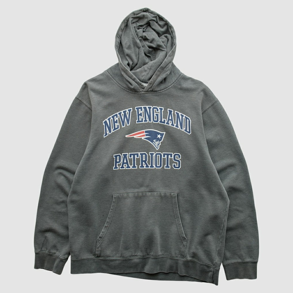 New England Patriots Majestic 2010s Hooded Pullover Sweatshirt | NFL Outlet