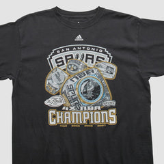Black San Antonio Spurs 2007 T-shirt | NBA
